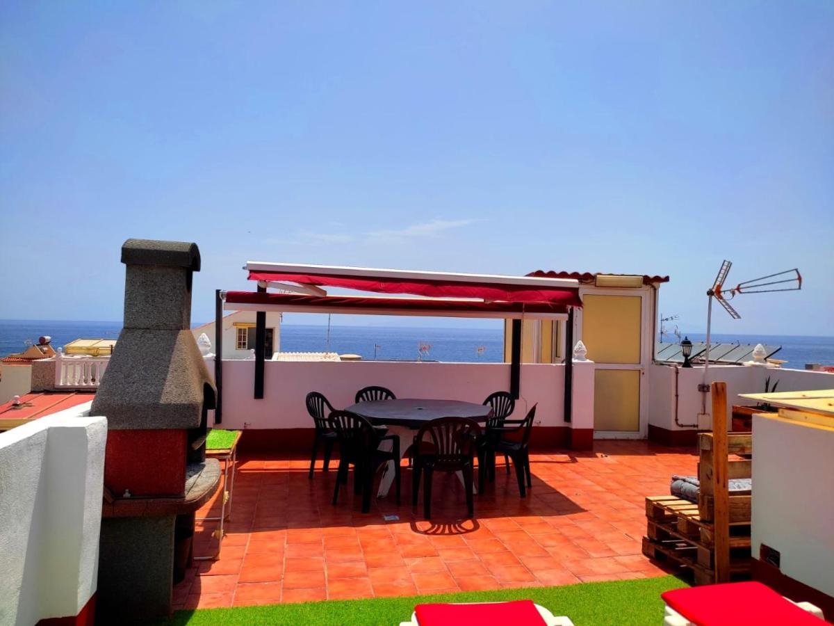 Sea View Apartment In Alcala Bagian luar foto