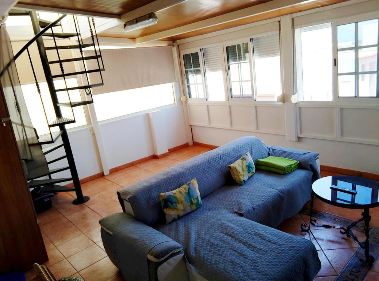 Sea View Apartment In Alcala Bagian luar foto