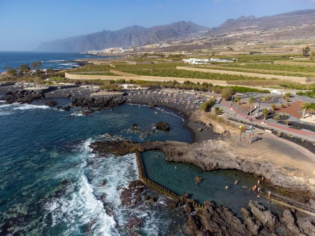 Sea View Apartment In Alcala Bagian luar foto